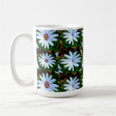 White Daisy Pattern Kaffeetasse (Links)