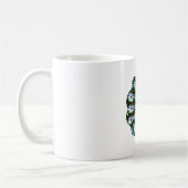 White Daisy Pattern Kaffeetasse (Links)