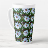 White Daisy Pattern Milchtasse (Linke Ecke)