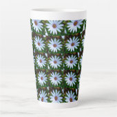 White Daisy Pattern Milchtasse (Vorderseite)