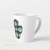 White Daisy Pattern Milchtasse (Rechte Ecke)