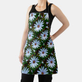 White Daisy Pattern Schürze (InSitu)