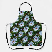 White Daisy Pattern Schürze (Vorderseite)