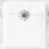 White Daisy Quadratischer Aufkleber (Tasche)