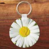 White Daisy Schlüsselanhänger (Vorderseite)