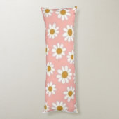 White Daisy Seitenschläferkissen (Rückseite (Vertikal))