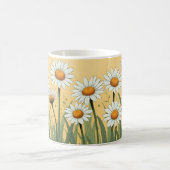 White Daisy Summer Kaffeetasse (Mittel)