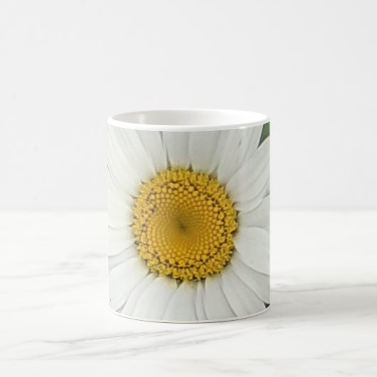 White Daisy Tasse (Mittel)
