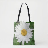 White Daisy Tote Bag Tasche (Vorderseite)