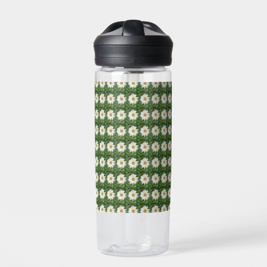 White Daisy Trinkflasche (Vorderseite)