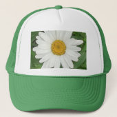 White Daisy Truckerkappe (Vorderseite)