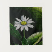 WHITE DAISY WANDTEPPICH (Vorderseite)