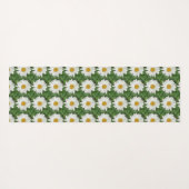 White Daisy Yogamatte (Rückseite (Horizontal))