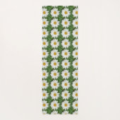 White Daisy Yogamatte (Rückseite)