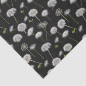 White Dandelion Fluff Seidenpapier (Detail)