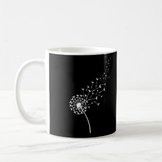 White Dandelion Hoodie Kaffeetasse