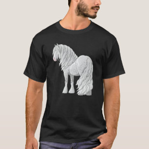 White Dapple Gray Sinti und Roma Vanner Irish Cob T-Shirt