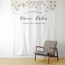 White delcate WEDDING Backdrop Foto Stand Wandteppich