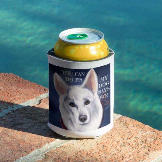 WHITE DEUTSCHE SHEPHERD DOSENKÜHLER (In Situ Pool)
