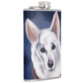 WHITE DEUTSCHE SHEPHERD FLACHMANN (Rechts)