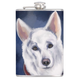 WHITE DEUTSCHE SHEPHERD FLACHMANN