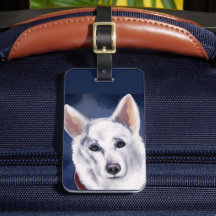 WHITE DEUTSCHE SHEPHERD