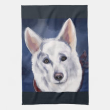 WHITE DEUTSCHE SHEPHERD