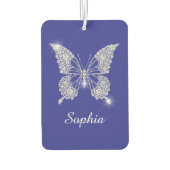 White Diamond Butterfly, Script Name, Deep Blue Autolufterfrischer (Rückseite)