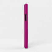 White Diamond Butterfly, Script Name, Deep Fuchsia Case-Mate iPhone Hülle (Hinten/Rechts)