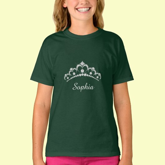 White Diamond Crown, Skriptname T-Shirt