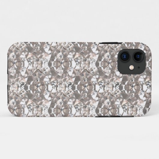 White Diamonds Case-Mate iPhone Hülle (Rückseite (Horizontal))