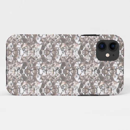 White Diamonds Case-Mate iPhone Hülle (Rückseite (Horizontal))