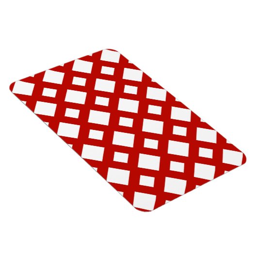 White Diamonds on Red Magnet (Rechte Seite)