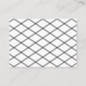 White Diamonds Temple Sealing Einladung (Rückseite)