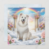 White Dog an der Rainbow Bridge im Paradies der Ku (Vorne/Hinten)