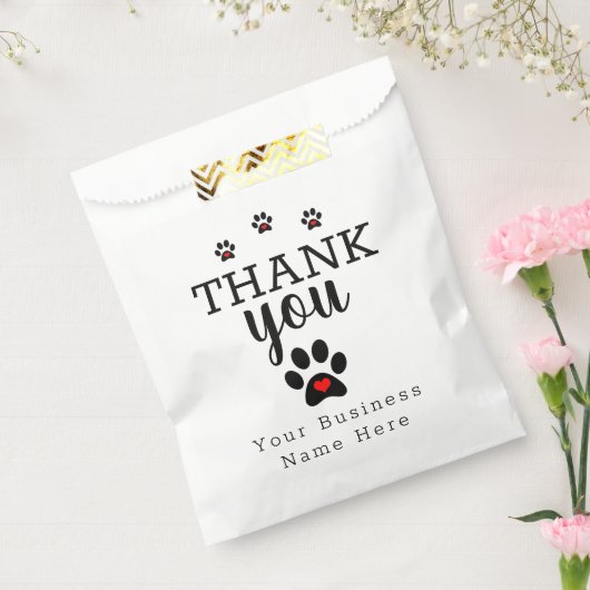 White Dog Pw Custom Vielen Dank Geschenktütchen (Versiegelt)