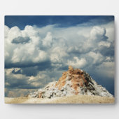 White Dome Plaque Fotoplatte (Vorderseite)