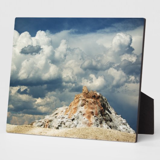 White Dome Plaque Fotoplatte (Seite)