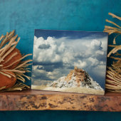 White Dome Plaque Fotoplatte (Seite)