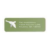 White Door auf Weihnachten Grüne Labels (Vorne)