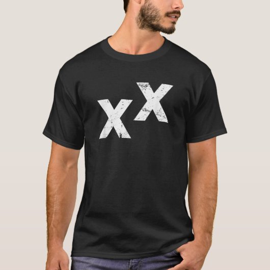 White Double X Staat Jefferson T Shirt (Vorderseite)