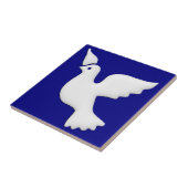 White Dove Belight gegenüber Links Keramik Tile Fliese (Seite)