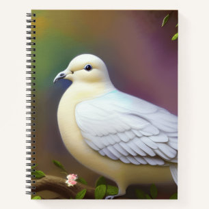 White Dove Christian   Friedensglaubensjournal Notizblock