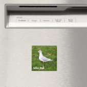 White Dove für Vögel und Taube Liebesgeschenk Magnet (In Situ (Geschirrspüler))