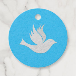 White Dove Holiday Geschenkanhänger