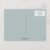 White Dove in the Pine Personalisierte Weihnachten (Rückseite)