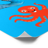 White Dove Mermaid Thunder_Cove Poster (Ecke)