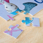 White Dove Mermaid Thunder_Cove Puzzle (Seite)