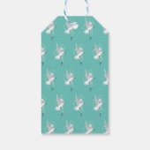 White Dove mit Rosary Geschenkanhänger (Rückseite)