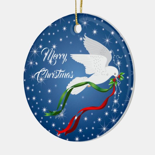 White Dove Ornament (Links)